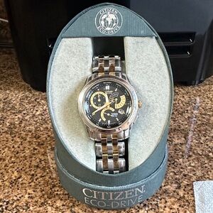 Citizen Eco-Drive Men's Two-Tone Watch. Perpetual Calendar, WR 100